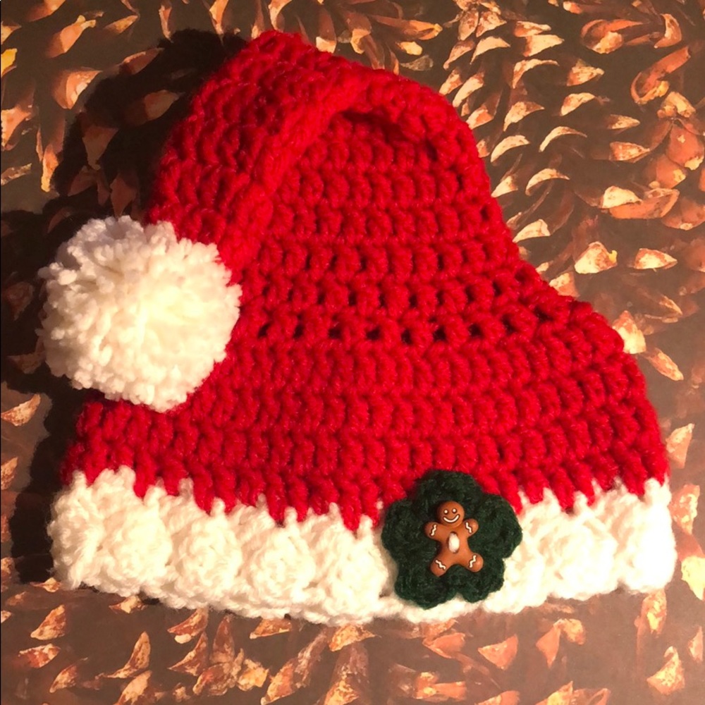 Christmas Newborn baby Santa hat photo prop hat